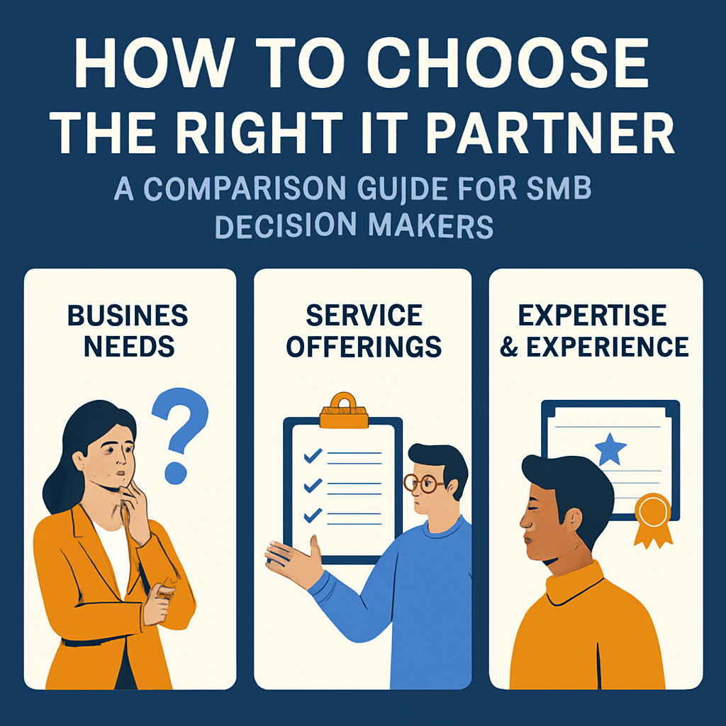 How to Choose the Right IT Partner A Comparison Guide for SMB Decision